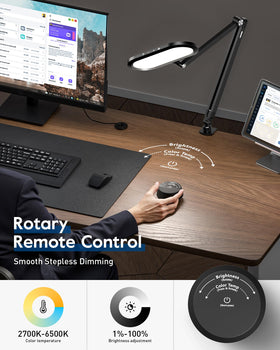 LitONES rotary remote enables stepless brightness control