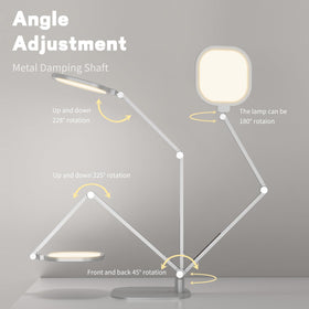 LitONES desk lamp doubles as webcam light for video calls