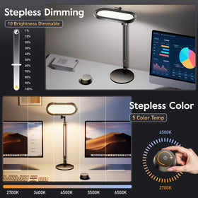 LitONES light panel with high CRI delivers vibrant color for tasks.