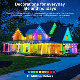 LITSOUL 100 lumen per LED brightness delivering bright outdoor visibility.