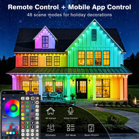 LITSOUL 16 million colors controlled by app and remote for customizable mood lighting.