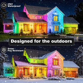 LITSOUL lights in music-sync mode pulsing with your playlist.