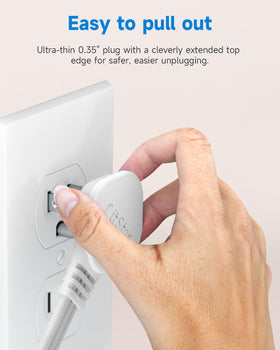 LitStar anti-mis-pull design reduces accidental unplugging.