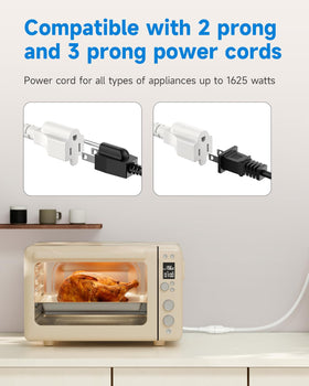 LitStar space-saving cord behind furniture improves room layout.