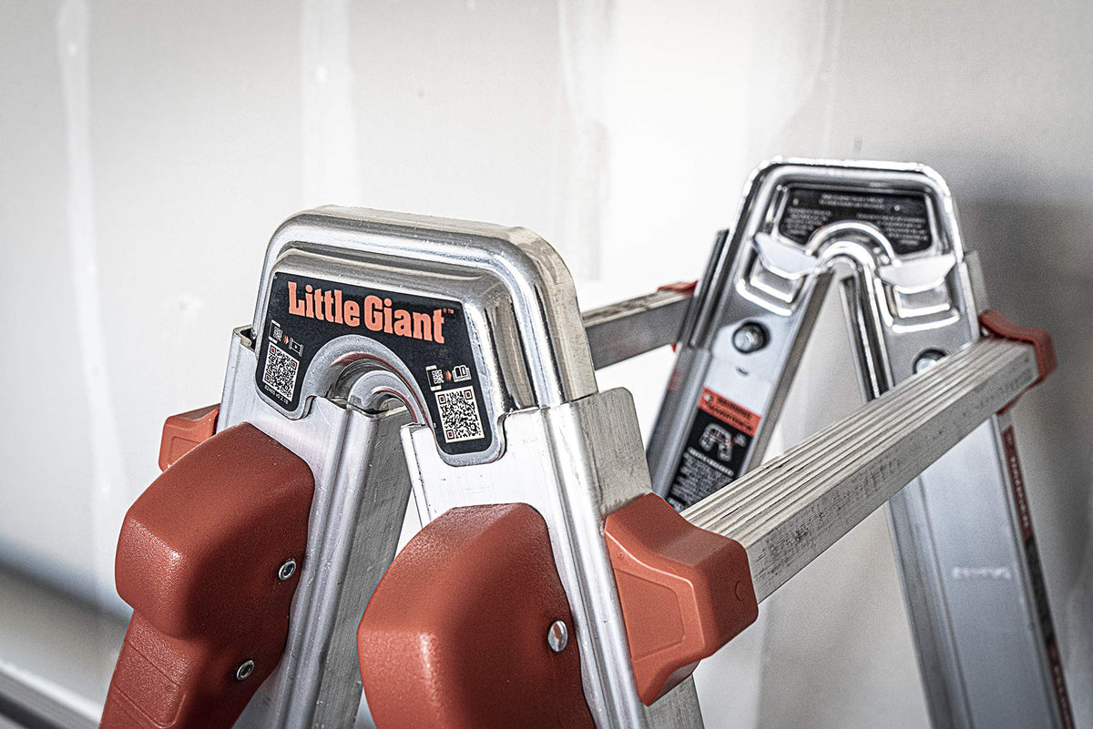 Little Giant aluminum leveler bracket provides sturdy, lightweight support