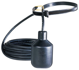 Little Giant CFST pump-down float switch with 20 ft lead wires for reliable pump control.