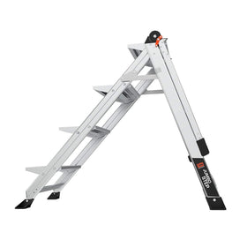 Little Giant Jumbo Step gray finish suited for professional spaces.