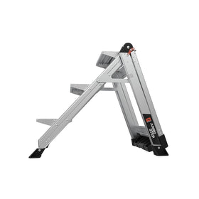 Little Giant Jumbo Step with slip-resistant feet delivers solid traction on varied surfaces.