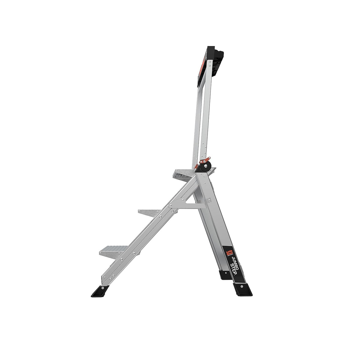 Little Giant Jumbo Step tool-tray keeps essential tools within reach while you work.