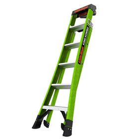 Little Giant King Kombo wide-flared legs improving side-tip stability