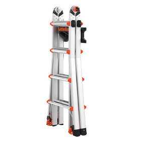 Little Giant Ladder Storage Rack polymer construction highlights durable, long lasting storage.
