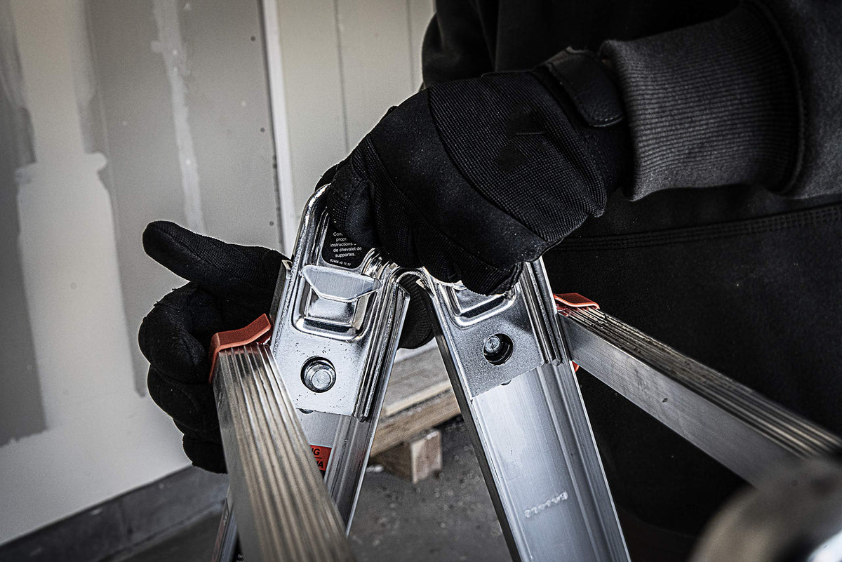 Little Giant trestle-ready bracket supports safe plank work at height