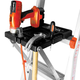 Little Giant Project Tray magnetic dish secures nails, screws, and bolts while you work.
