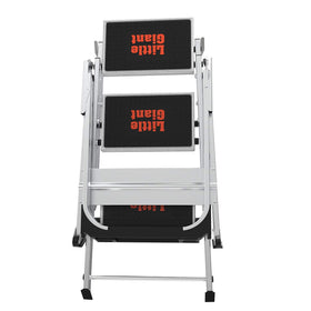 Little Giant Safety Step compact storage depth of 5.5 inches