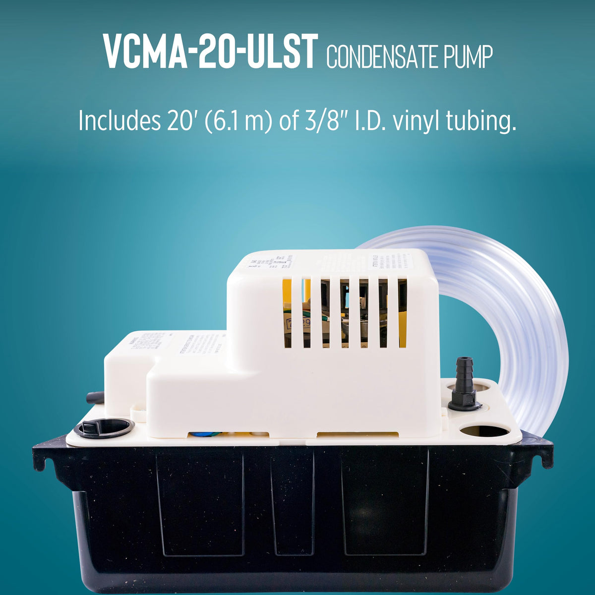 VCMA-20ULST compact vertical design saves space in tight installations