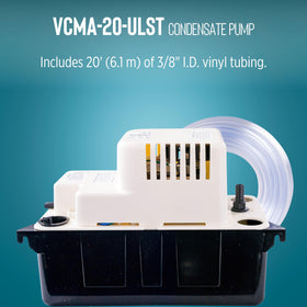 VCMA-20ULST compact vertical design saves space in tight installations