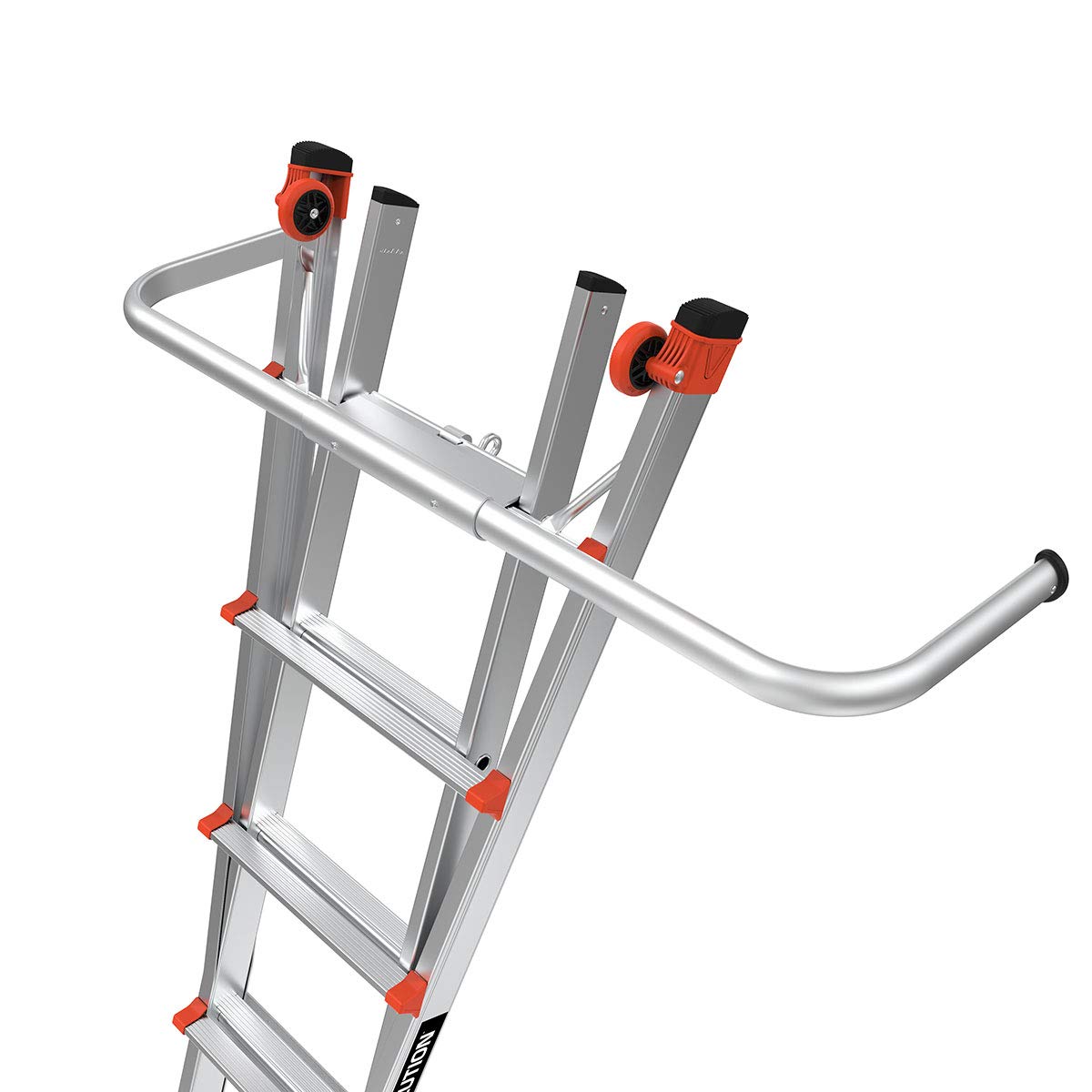 Little Giant Wingspan Wall Standoff shields rain gutters while you work.
