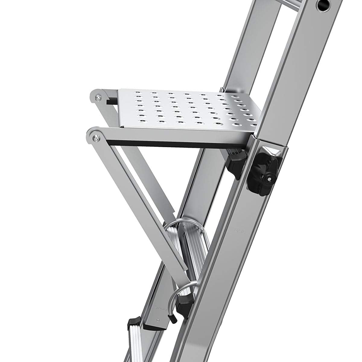 Little Giant 10104 Work Platform wide surface enabling hands-free operation at height