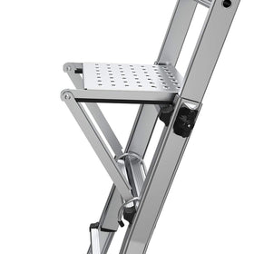Little Giant 10104 Work Platform wide surface enabling hands-free operation at height