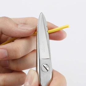 LIVINGO Electrician Scissors heavy-duty tool for telecom and electrical tasks.