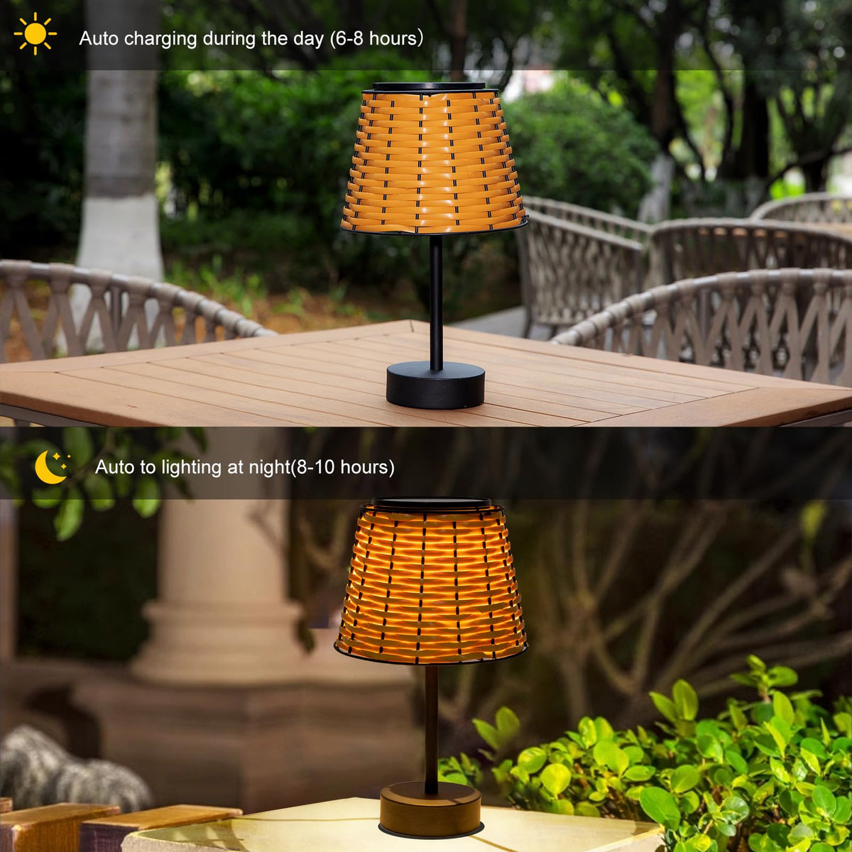 Livinlarge boho decor lamp enhances porch or balcony ambiance