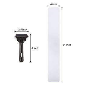 Livoccur non-slip stair treads bathroom pool area demonstrate slip resistance on wet surfaces.