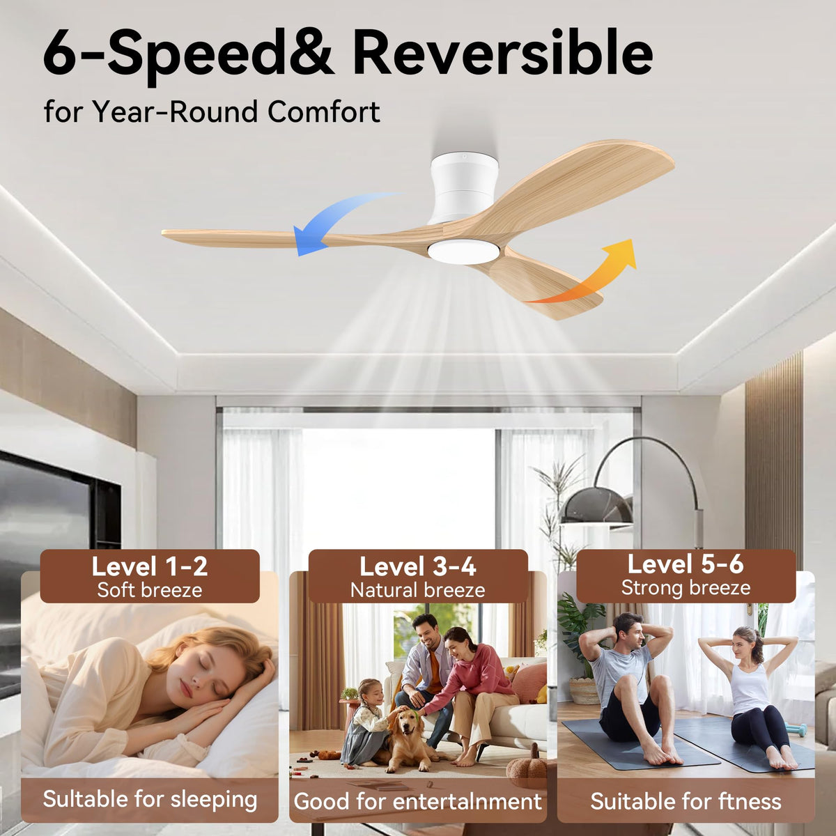 Livory dimmable LED lights with 3000K-5000K for adaptable mood lighting.