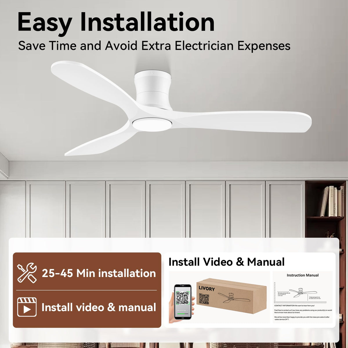 Livory easy-install guide ensuring quick setup and dependable performance.