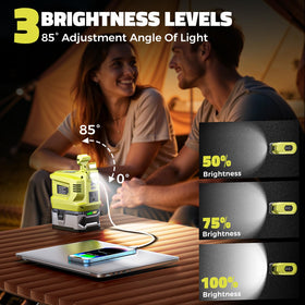 LIVOWALNY battery adapter enabling Ryobi 18V compatibility