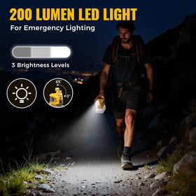 LIVOWALNY ideal for camping and travel to power essential devices.