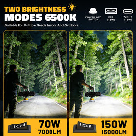 Livowalny compatible with DeWalt 20V batteries for flexible power.