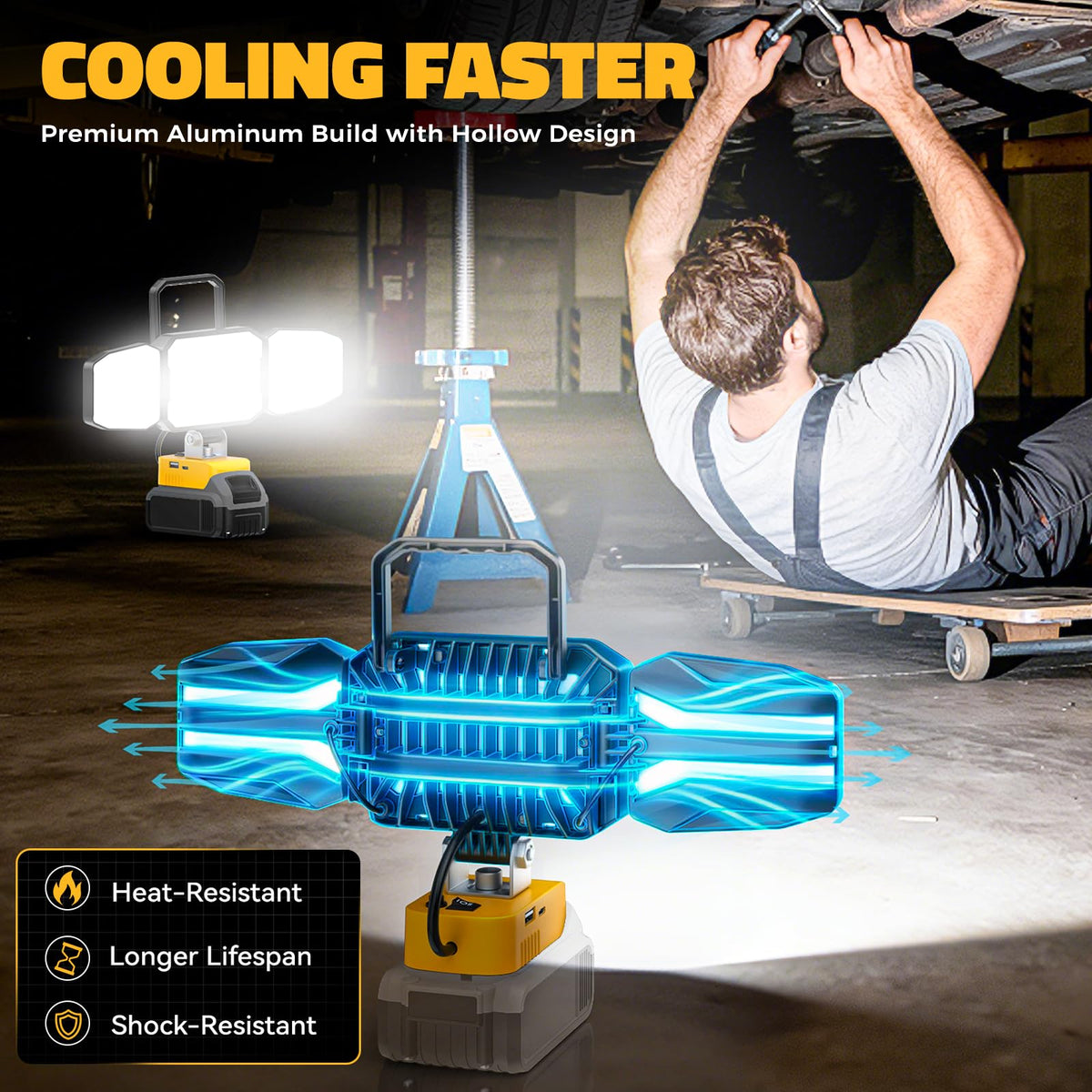 LIVOWALNY built-in protections guard against short circuits and overheating