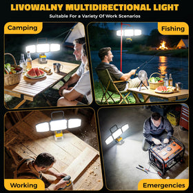 Livowalny sturdy bracket enables stable mounting and hands-free use.