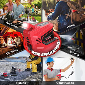 LIVOWALNY portable power station ideal for emergencies and outdoor adventures