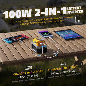 LIVOWALNY USB-C port powering a laptop or tablet quickly