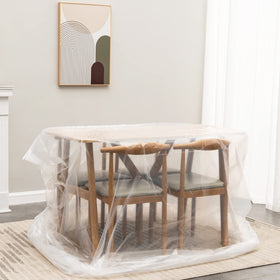 Liyaomix waterproof painting tarp protects against spills during renovations