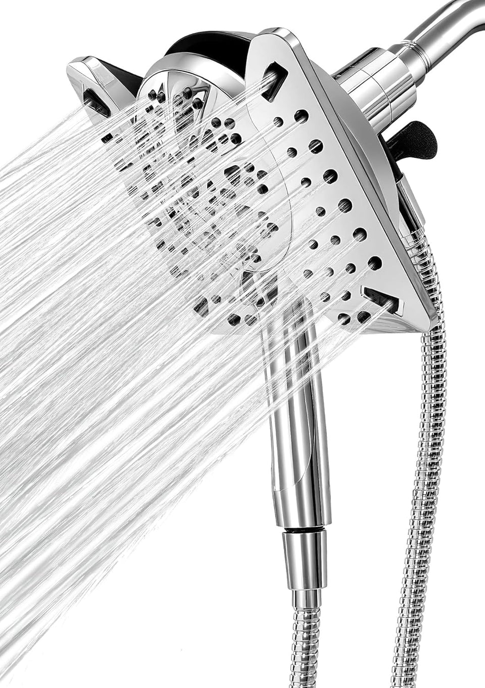 Liyelonda dual-head showerhead design for flexible bathing options