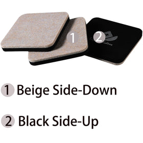 Liyic felt and EVA foam construction provides secure grip for long-lasting use.