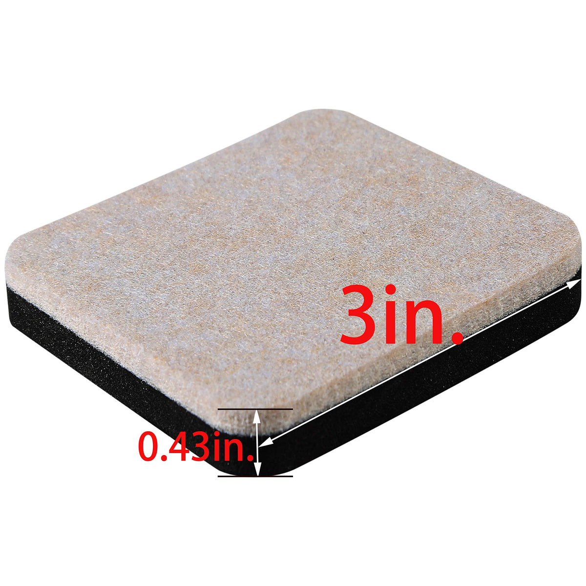 Liyic heavy-duty furniture sliders reduce friction for smooth repositioning on hard surfaces.