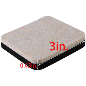 Liyic heavy-duty furniture sliders reduce friction for smooth repositioning on hard surfaces.