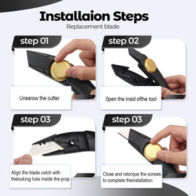 Lizenoz ergonomic non-slip grip enhances control during long cutting sessions.