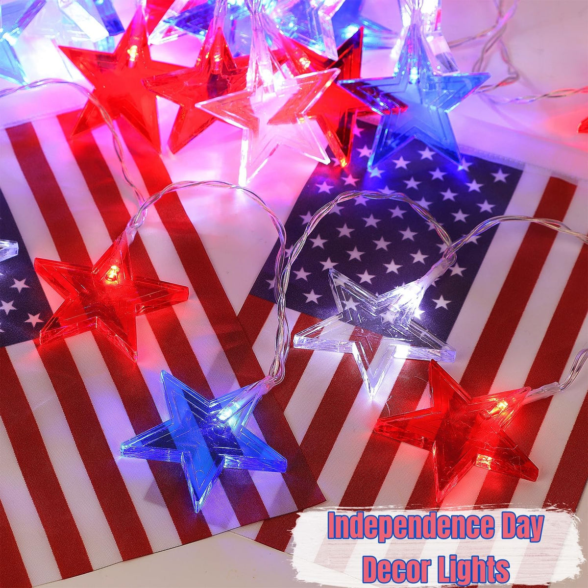 LJLNION IP44 waterproof star lights withstand outdoor weather