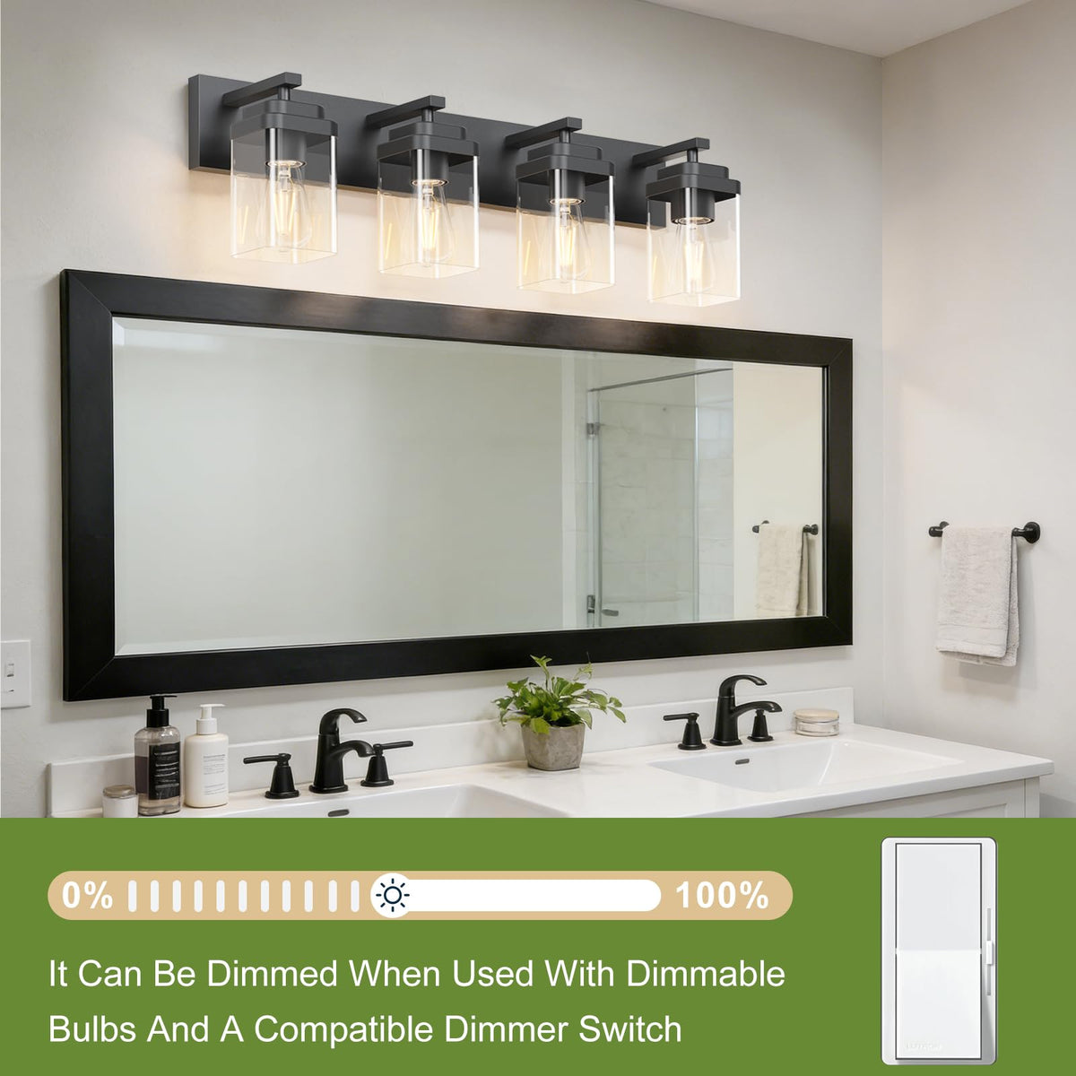 LKHF E26 bulb compatibility enables LED, incandescent, or CFL options