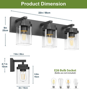 LKHF square clear glass shades provide modern clarity and soft illumination.