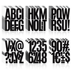 Llewyn letters stickers collection for home and office labeling.