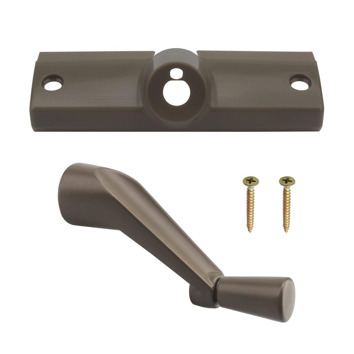 Llhhs window crank handle stone finish for durability and smooth operation.