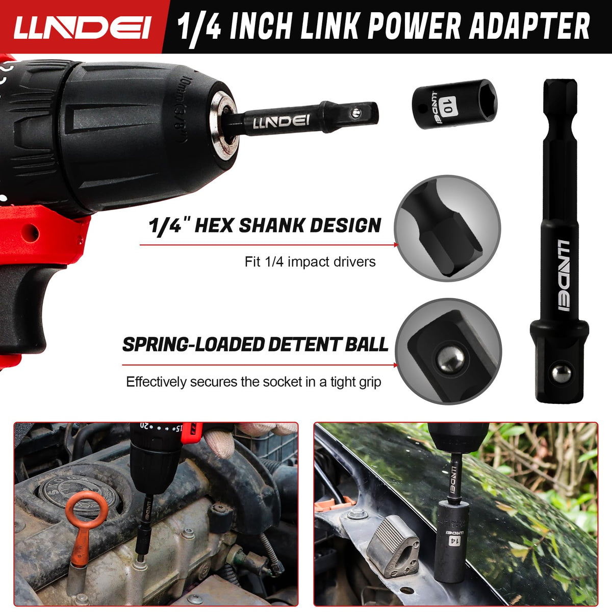 LLNDEI organized set with a secure latch prevents spills during transport.