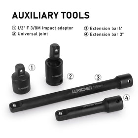 LLNDEI 6 inch extension bar expands access under vehicles
