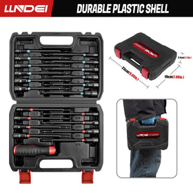 LLNDEI anti-rust phosphated finish prolongs tool life.