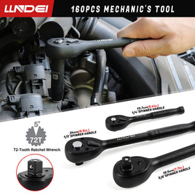 LLNDEI blow-molded storage case with lever locks keeps tools organized
